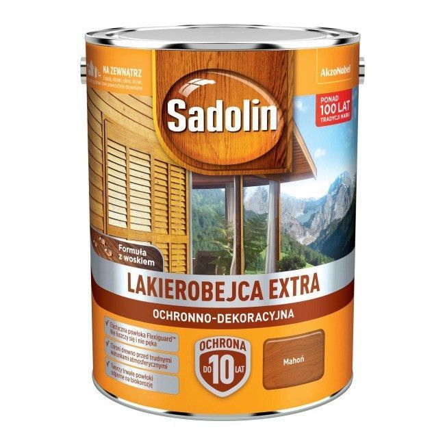 Lakierobejca Sadolin Extra mahoń 5 l