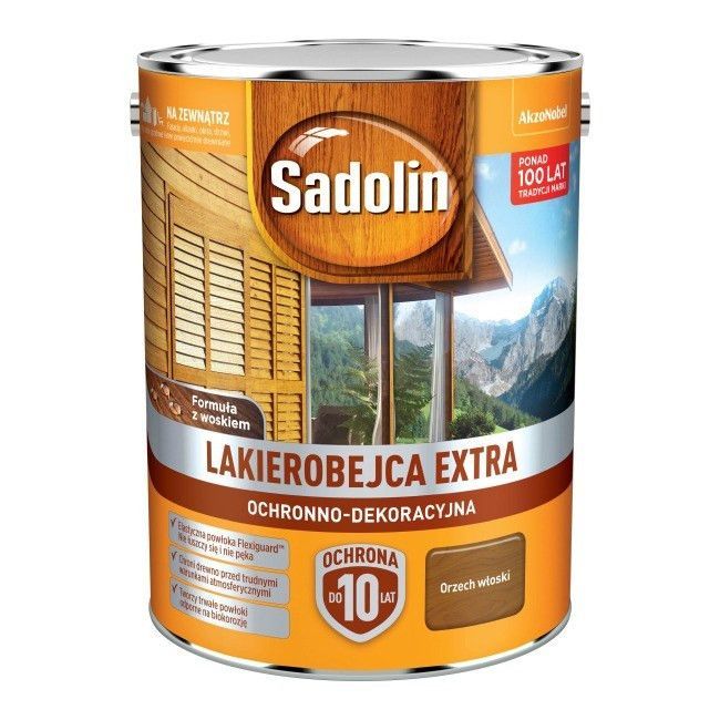 Lakierobejca Sadolin Extra orzech włoski 5 l