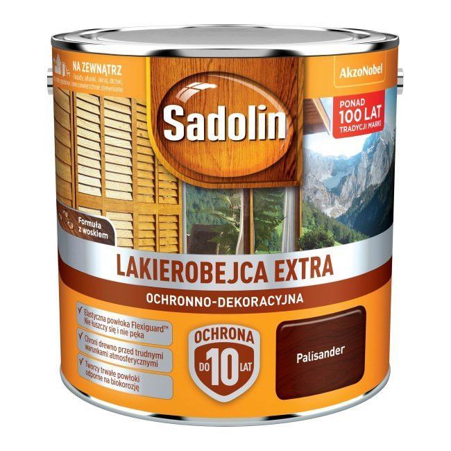 Lakierobejca Sadolin Extra palisander 2,5 l