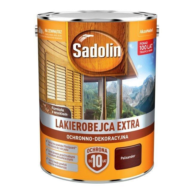 Lakierobejca Sadolin Extra palisander 5 l