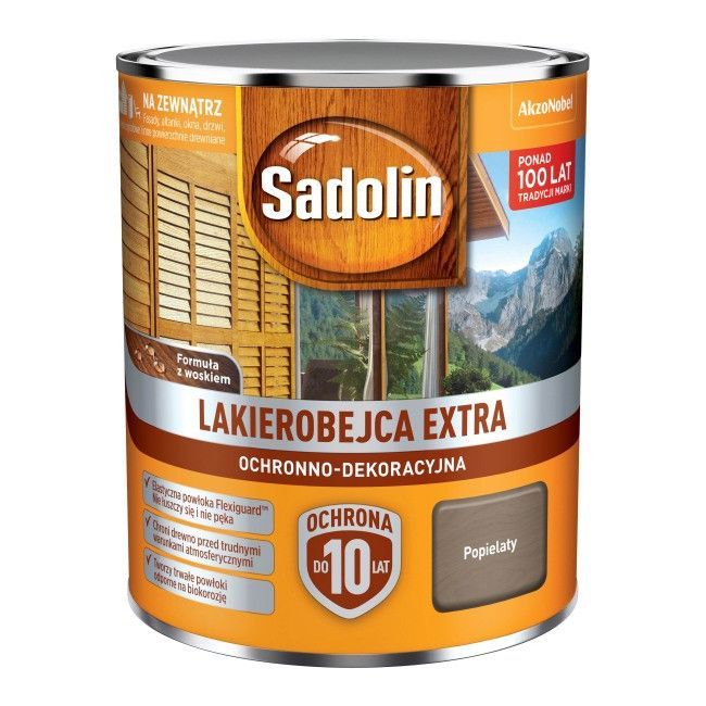 Lakierobejca Sadolin Extra popielaty 0,75 l