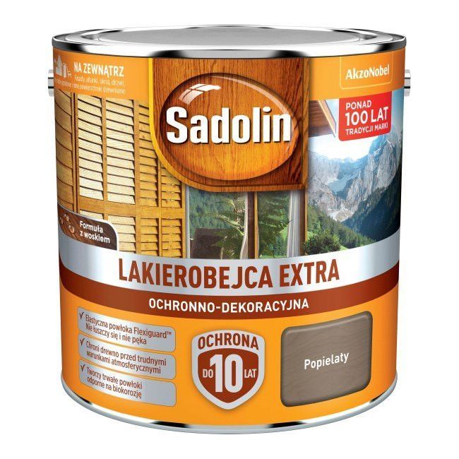 Lakierobejca Sadolin Extra popielaty 2,5 l