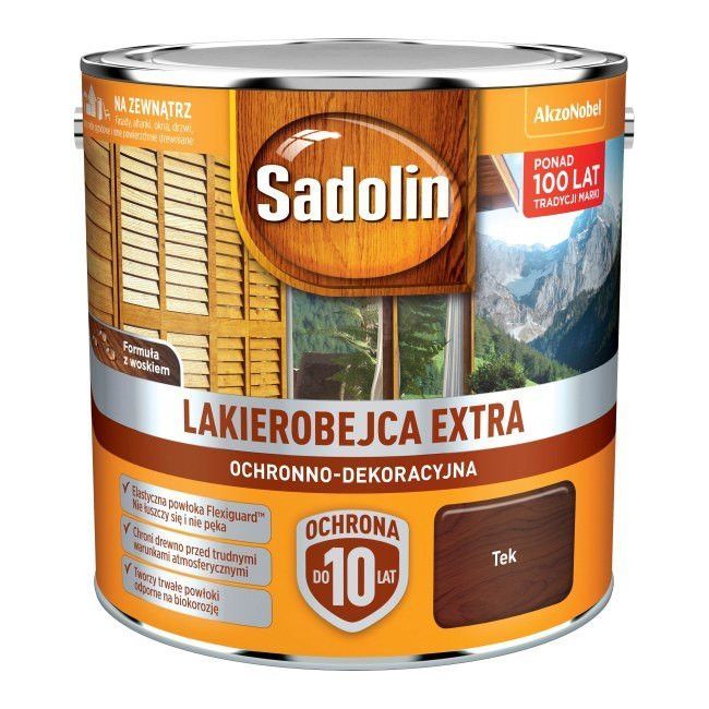 Lakierobejca Sadolin Extra tek 2,5 l