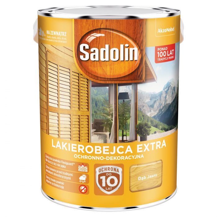 Lakierobejca Extra 5 L dąb jasny SADOLIN