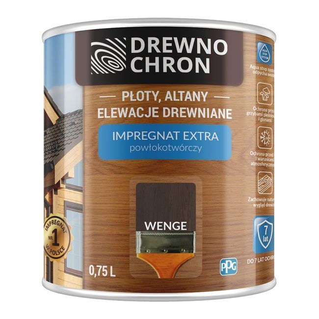Impregnat Drewnochron Extra wenge 0,75 l