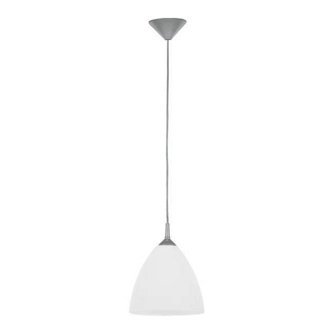 Lampa wisząca Dawid 1 x 60 W E27 srebrna