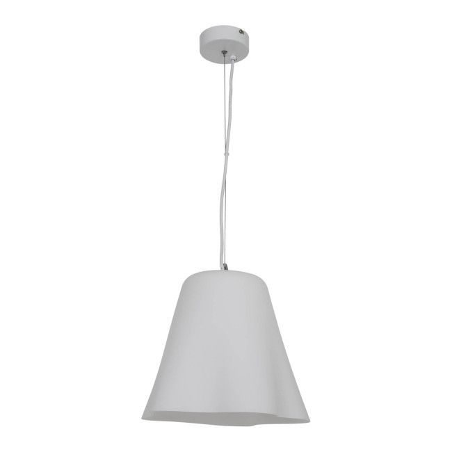 Lampa wisząca GoodHome Anser 1-punktowa E27 biała