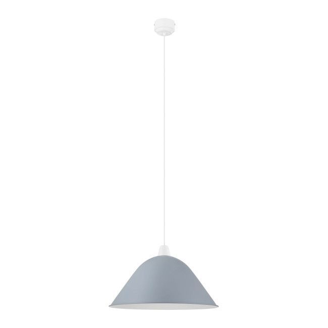 Lampa wisząca GoodHome Calume 1-punktowa E27 48 cm szara