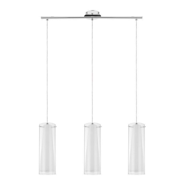 Lampa wisząca GoodHome Dimonika 3-punktowa E27 chrom