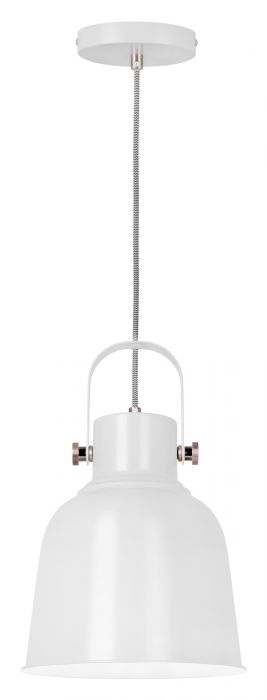 Lampa wiszaca biała Aje-Loly White 1xE27 ACTIVEJET