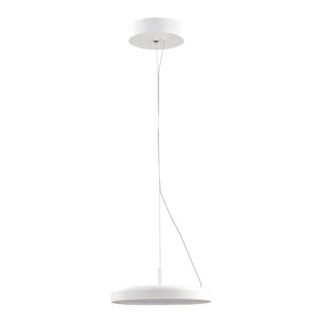 Lampa wisząca LED GoodHome Azagny 25 cm 1200 lm biała