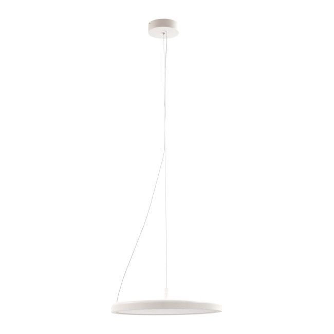 Lampa wisząca LED GoodHome Azagny 40 cm 1600 lm biała