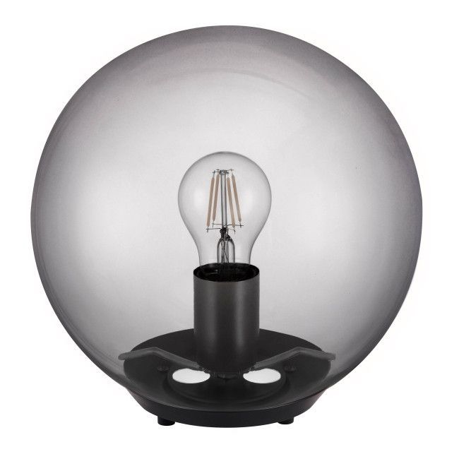 Lampa stołowa GoodHome Barool 1-punktowa E27 dymiona