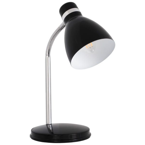 Lampka biurkowa E14 40W czarna ZARA Kanlux 7561