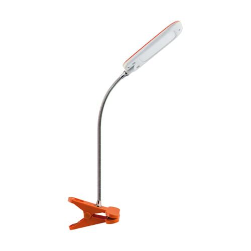 Lampka do czytania z klipsem LED 6W pomarańczowa DORI ORANGE CLIP Ideus 02865