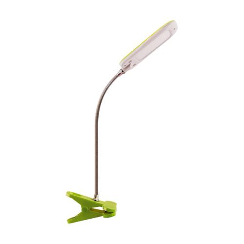 Lampka do czytania z klipsem LED 6W zielona DORI GREEN CLIP Ideus 02868