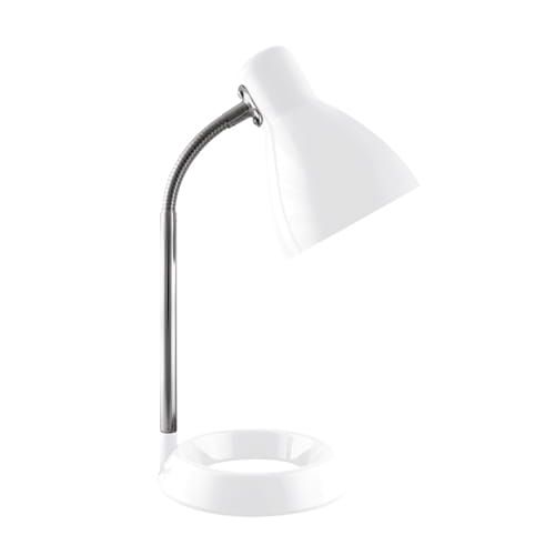 Lampka na biurko 15W biała KATI E27 WHITE Ideus 02857