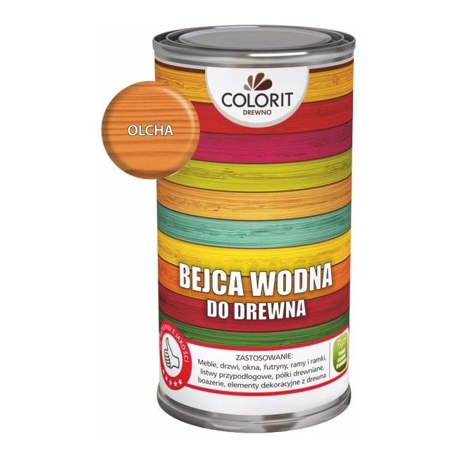 Bejca wodna Colorit Drewno olcha 0,5 l