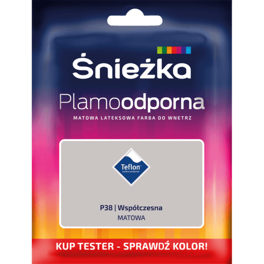 Tester farba plomoodporna współczesna 30 ml ŚNIEŻKA