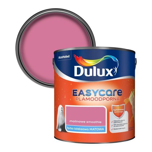 Farba Dulux EasyCare malinowe smoothie 2,5 l