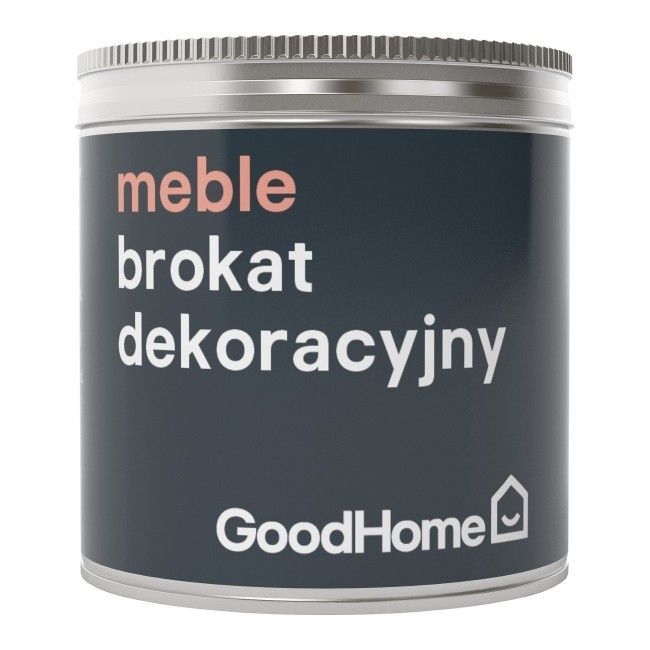 Brokat dekoracyjny GoodHome Meble srebrny 50 g