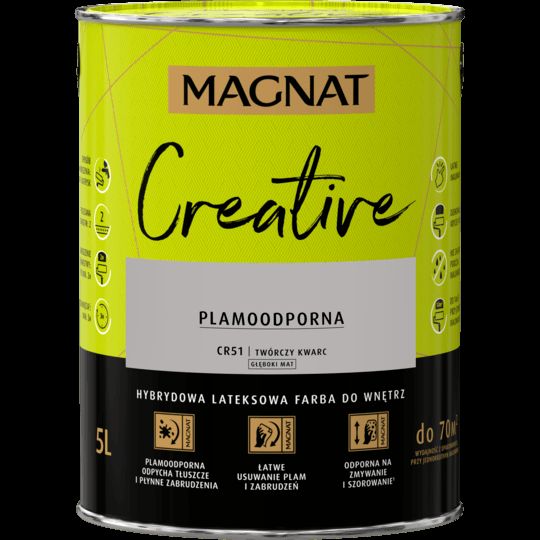 Farba hydrofobowa Creative 5 L twórczy kwarcyt MAGNAT