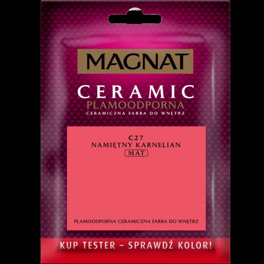 Tester farba ceramiczna namiętny karmel 30 ml MAGNAT CERAMIC
