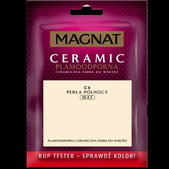 Tester farba ceramiczna perła północy 30 ml MAGNAT CERAMIC