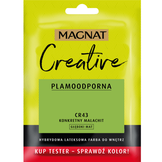 Tester farba lateksowa Creative konkretny malachit 30 ml MAGNAT