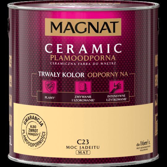 Farba ceramiczna 2,5 L moc jadeitu MAGNAT CERAMIC