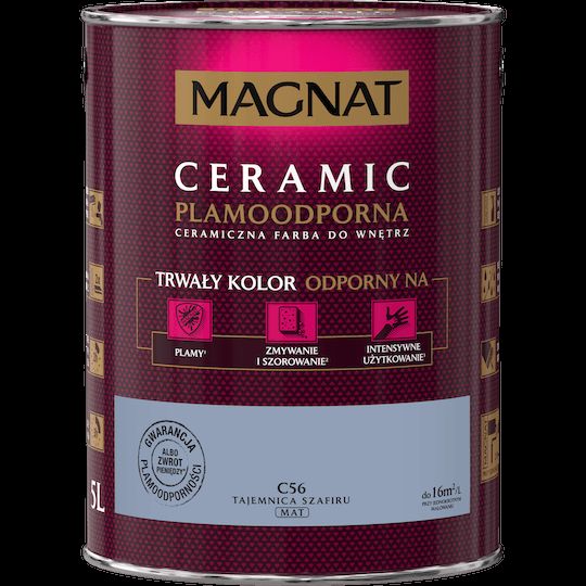 Farba ceramiczna 5 L tajemnica szafiru MAGNAT CERAMIC