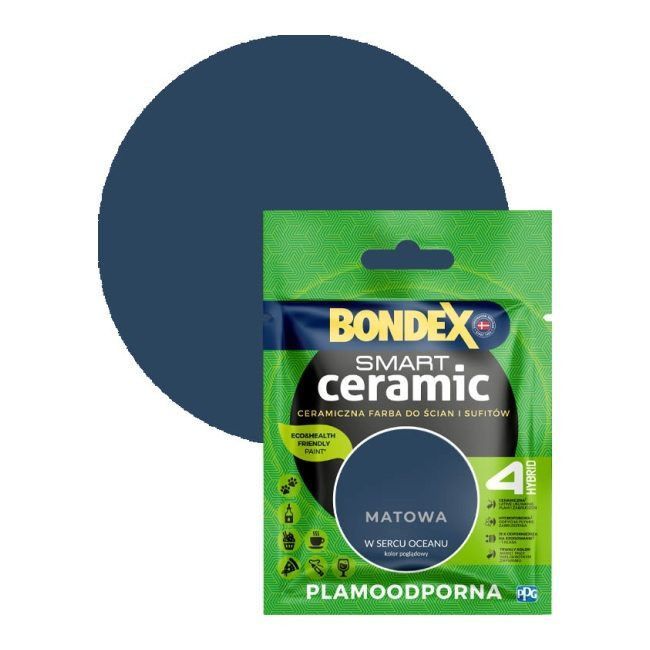 Tester farby Bondex Smart Ceramic w sercu oceanu 40 ml