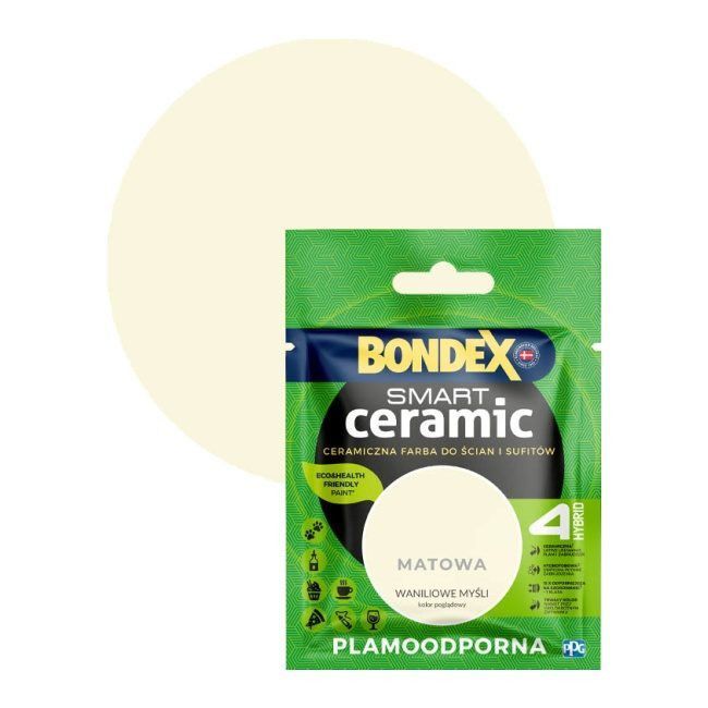 Tester farby Bondex Smart Ceramic waniliowe myśli 40 ml