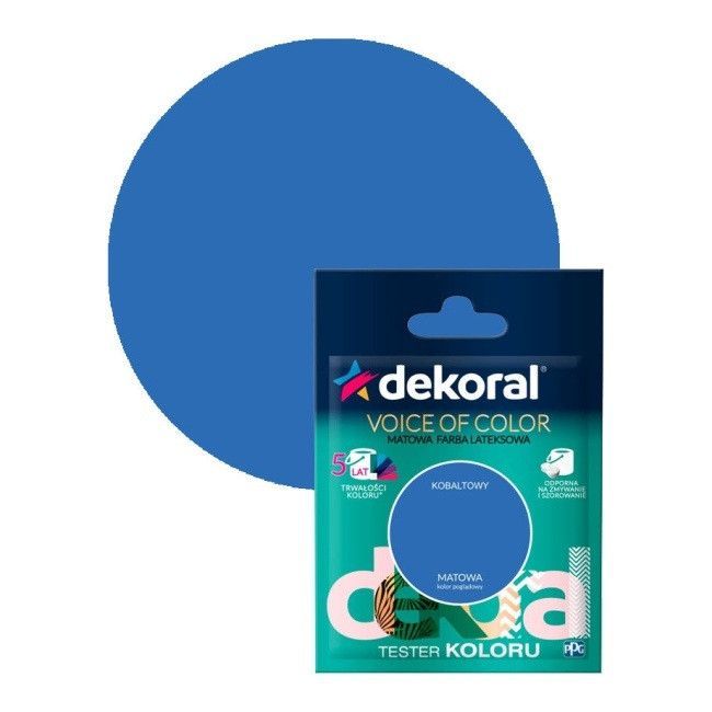 Tester farby Dekoral Voice of Color kobaltowy 0,05 l