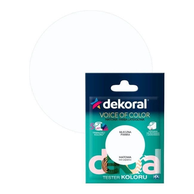 Tester farby Dekoral Voice of Color mleczna pianka 0,05 l