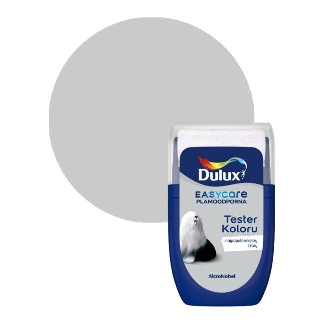 Tester farby Dulux EasyCare najpopularniejszy szary 0,03 l