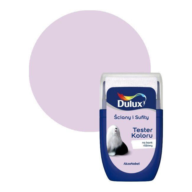 Tester farby Dulux Ściany i Sufity na bank różowy 0,03 l