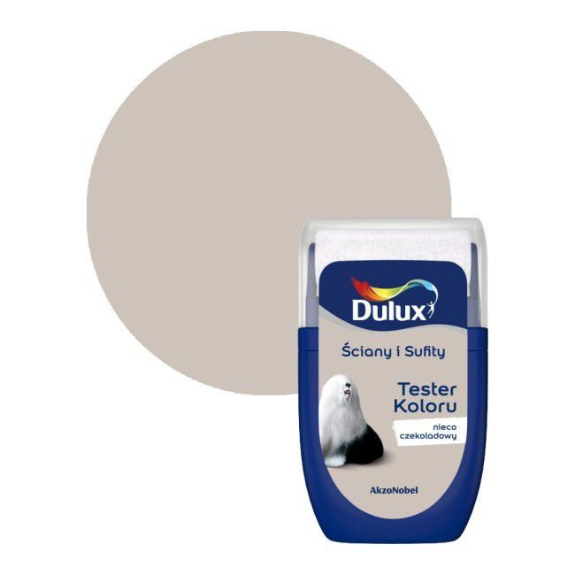 Tester farby Dulux Ściany i Sufity nieco czekoladowy 0,03 l