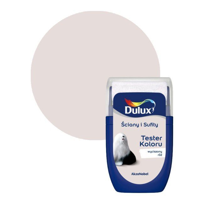 Tester farby Dulux Ściany i Sufity wyciszony róż 0,03 l