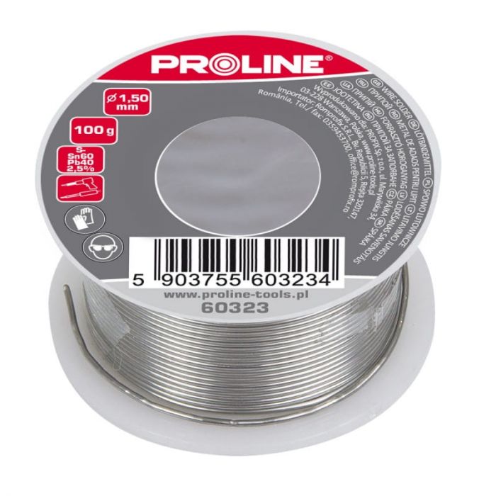 Spoiwo lutownicze 1,5mm 100g PROLINE 60328