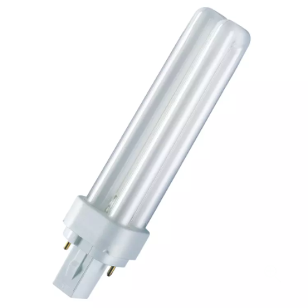 Świetlówka kompaktowa G24d-2 (2-pin) 18W 4000K 1200lm DULUX D OSRAM 4050300012056