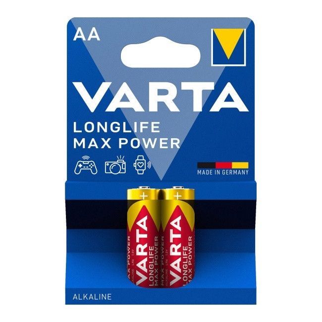 Bateria VARTA Longlife Max Power AA 2 szt.