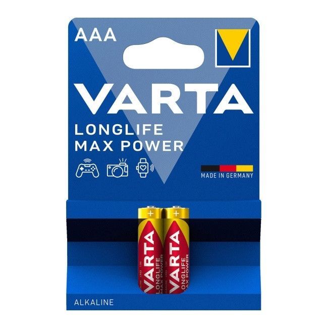 Bateria VARTA Longlife Max Power AAA 2 szt.