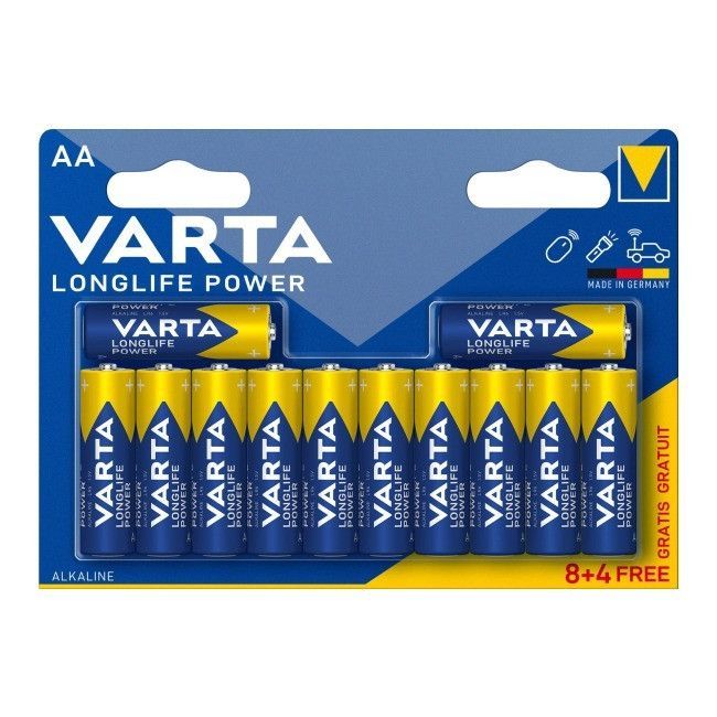 Baterie Varta High Energy 8 + 4 AA
