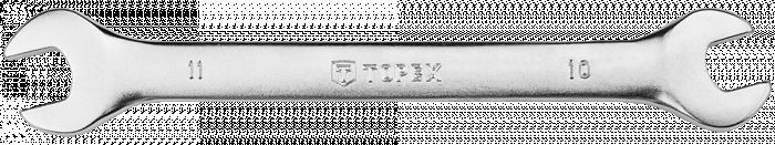 Klucz płaski dwustronny 10 x 11 mm TOPEX