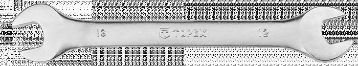 Klucz płaski dwustronny 12 x 13 mm TOPEX