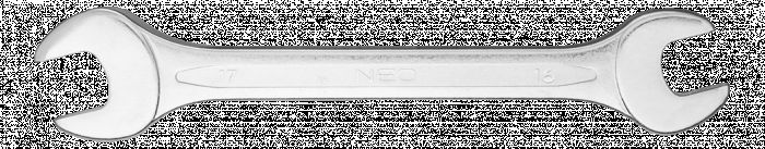 Klucz płaski dwustronny 16 x 17 mm NEO