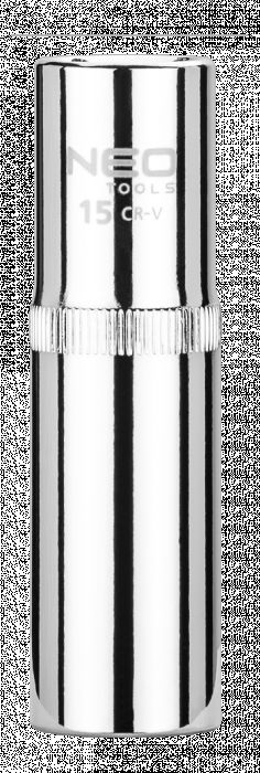 Nasadka dwunastokątna długa 1/2", 15 mm NEO