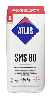 Podkład podłogowy samopoziomujący ATLAS SMS 80 (25-80 mm) 25 kg