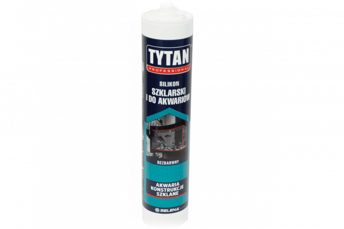 Tytan Silikon szklarski bezbarwny 280ml